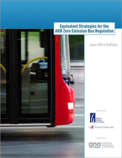 Equivalent Strategies for the ARB Zero Emission Bus Regulation