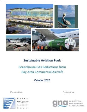 Sustainable Aviation Fuel: Greenhouse Gas Reductions from Bay Area Commercial Aircraft