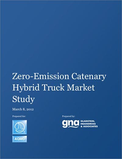 Zero-Emission Catenary Hybrid Truck Market Study