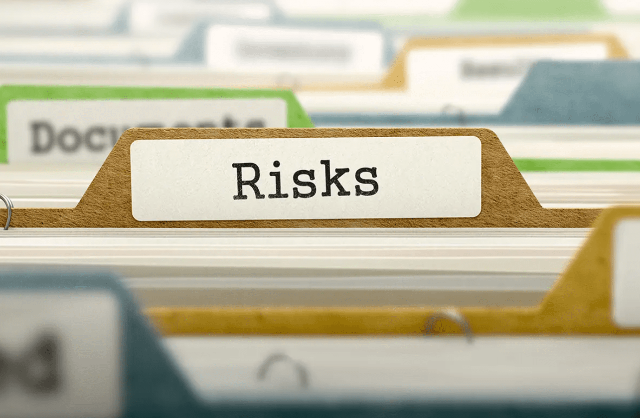 Risks Concept on File Label